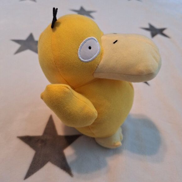 Pokemon Psyduck 6" Plush‎ Stuffed Animal Toy Factory 2022 Detective Pikachu - Picture 2 of 6